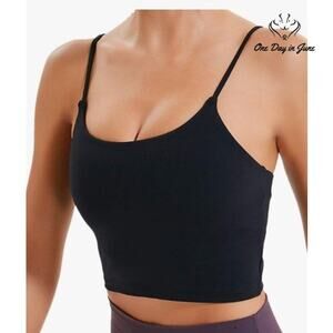 Lemedy Crop Padded Sports Bra Size L